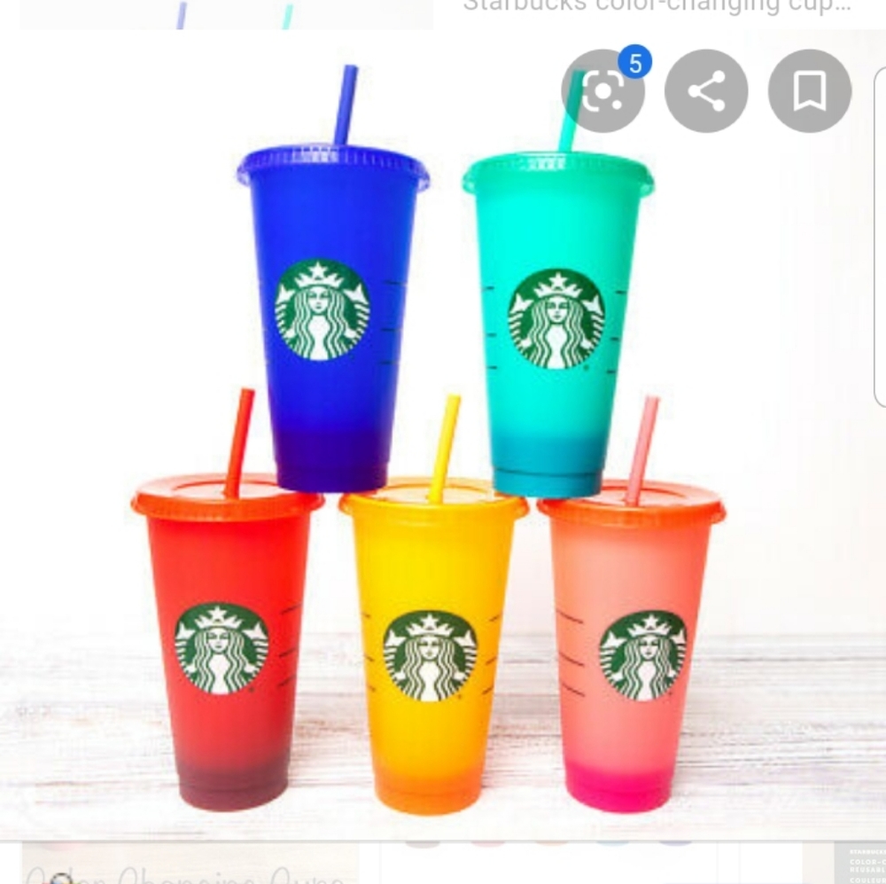 Starbucks 2020 color changing cups